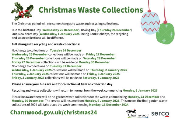 Christmas Waste Collections 2024